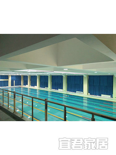 湖大游泳馆全景实拍