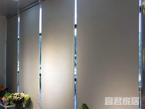 阳光面料卷帘