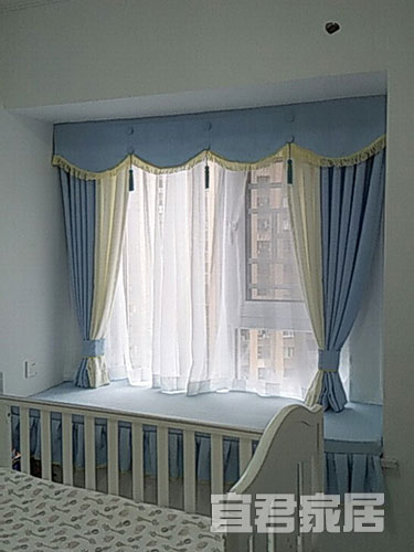 金地格林儿子房窗帘