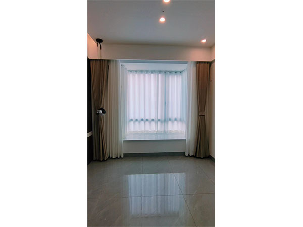 新城新世界主卧窗帘